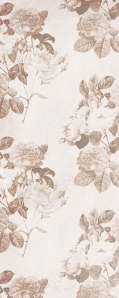 Picture of SEPIA FLOWER PATTERN