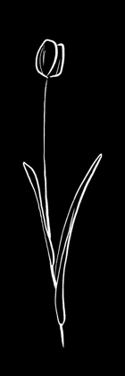 Picture of SIMPLE BLACK FLOWER 2