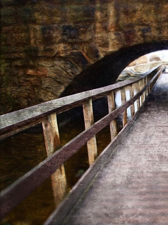 Picture of LOOKING DOWN THE PIER