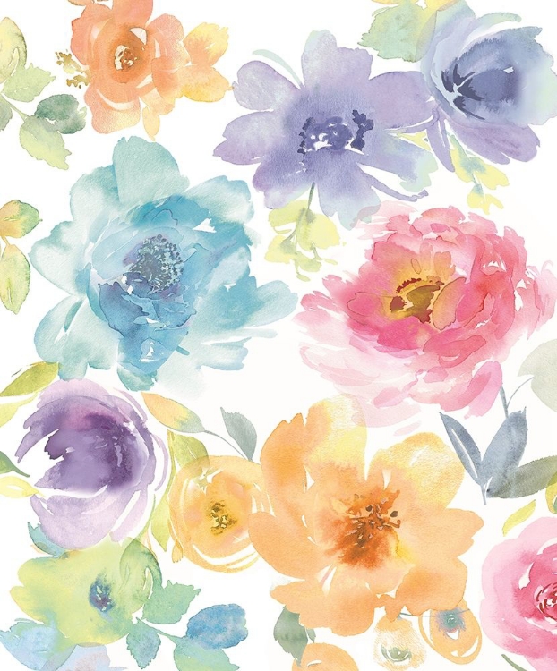 Picture of SPRINGTIME FLORAL I