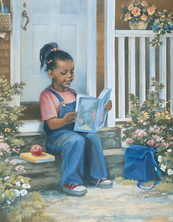 Picture of GIRL READING A BOOK