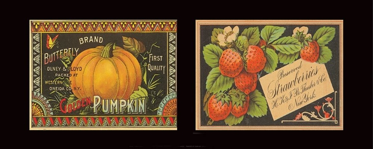 Picture of PUMPKIN AND STRAWBERRIES