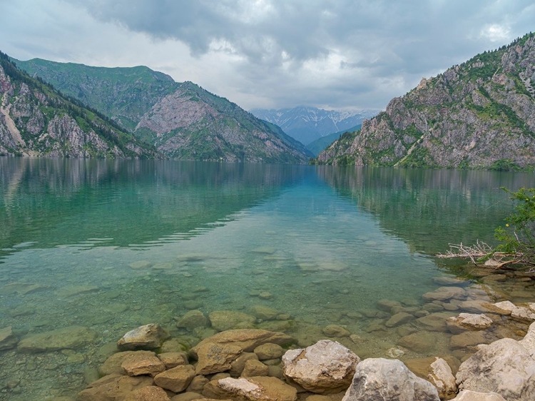 Picture of LAKE SARY-CHELEK IN THE NATURE RESERVE SARY-CHELEK