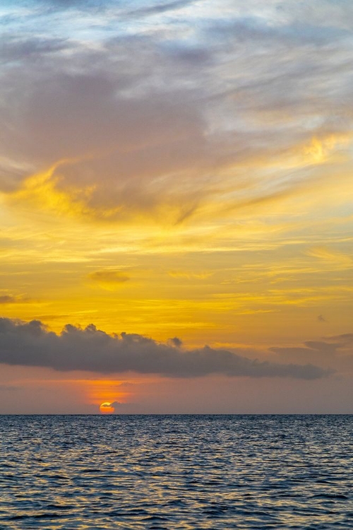 Picture of CARIBBEAN-GRENADA-MAYREAU ISLAND CARIBBEAN SUNSET