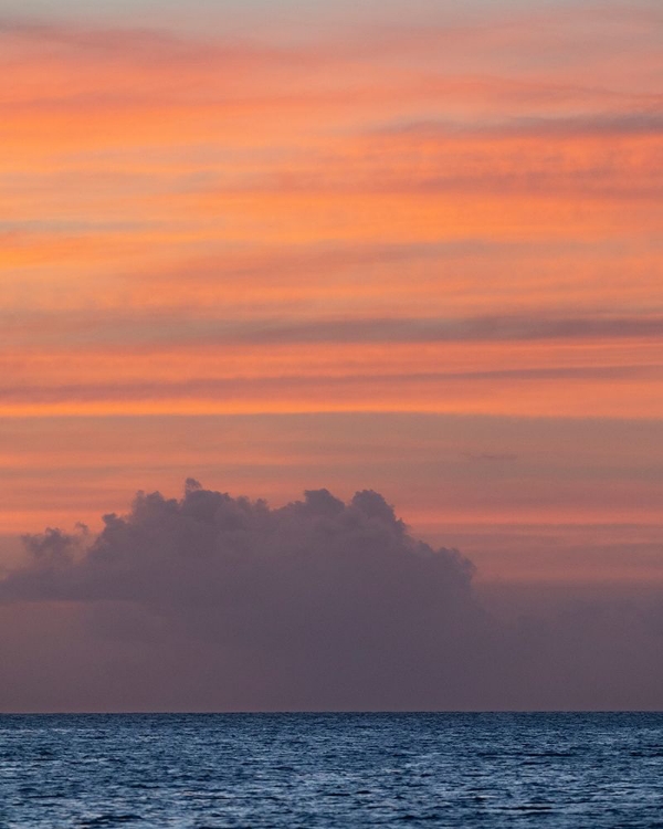 Picture of CARIBBEAN-GRENADA-MAYREAU ISLAND CARIBBEAN SUNSET