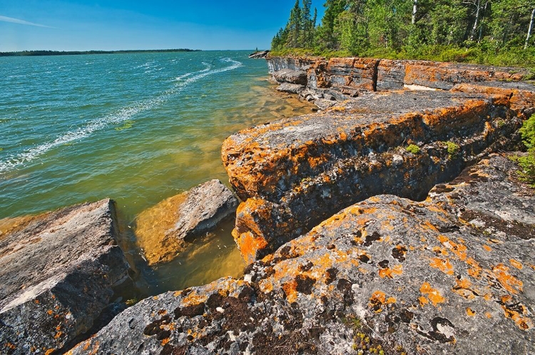 Picture of CANADA-MANITOBA-WANLESS ROCKY LAKE SHORELINE