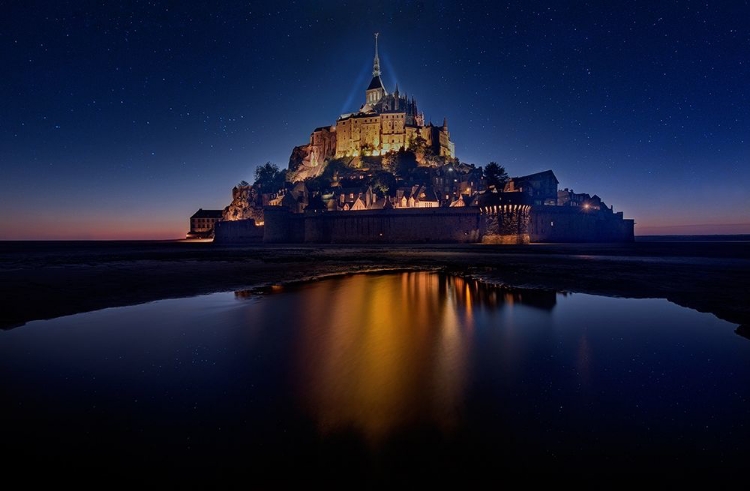 Picture of MONT SAINT-MICHEL ON THE NORMANDY COAST OF FRANCE