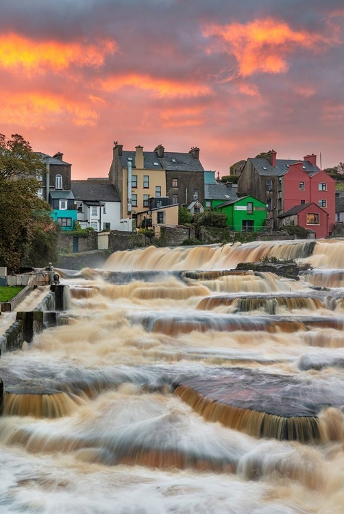 Picture of ENNISTYMON FALLS ON THE CULLENAGH RIVER IN ENNISTYMON-IRELAND