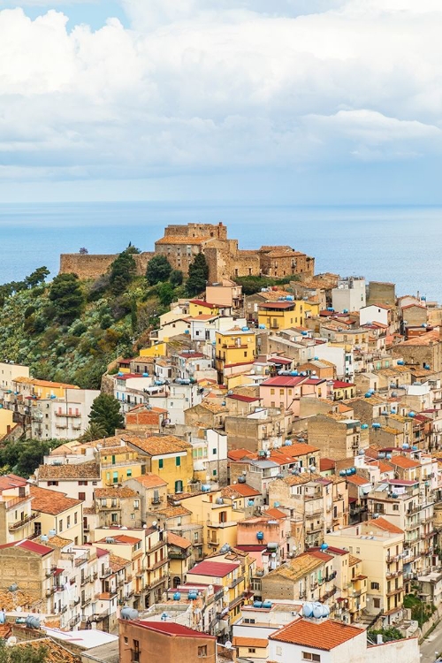 Picture of MESSINA PROVINCE-CARONIA THE MEDIEVAL HILLTOP TOWN CARONIA-BUILT AROUND A NORMAN CASTLE