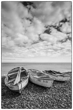 Picture of SPAIN-CANARY ISLANDS-FUERTEVENTURA ISLAND-POZO NEGRO-FISHING BOATS