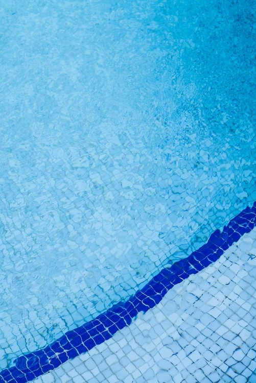 Picture of CANARY ISLANDS-FUERTEVENTURA ISLAND-CALETA DE FUSTE-BEACHSIDE SWIMMING POOL