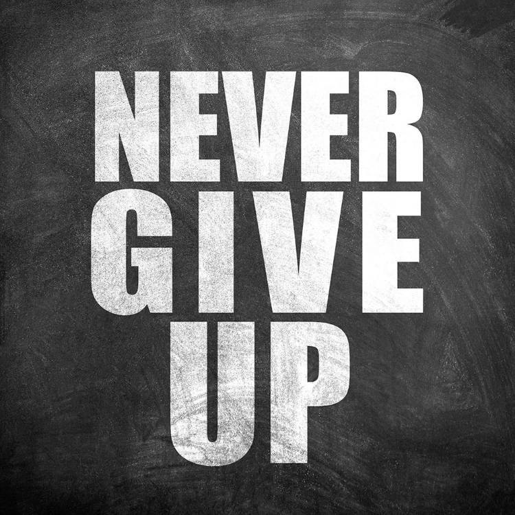 Picture of NEVER GIVE UP