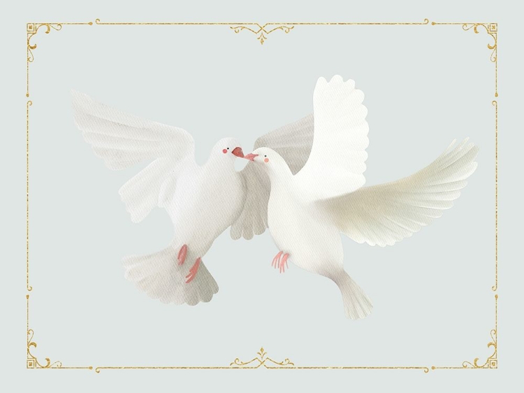 Picture of CHRISTMAS DOVES