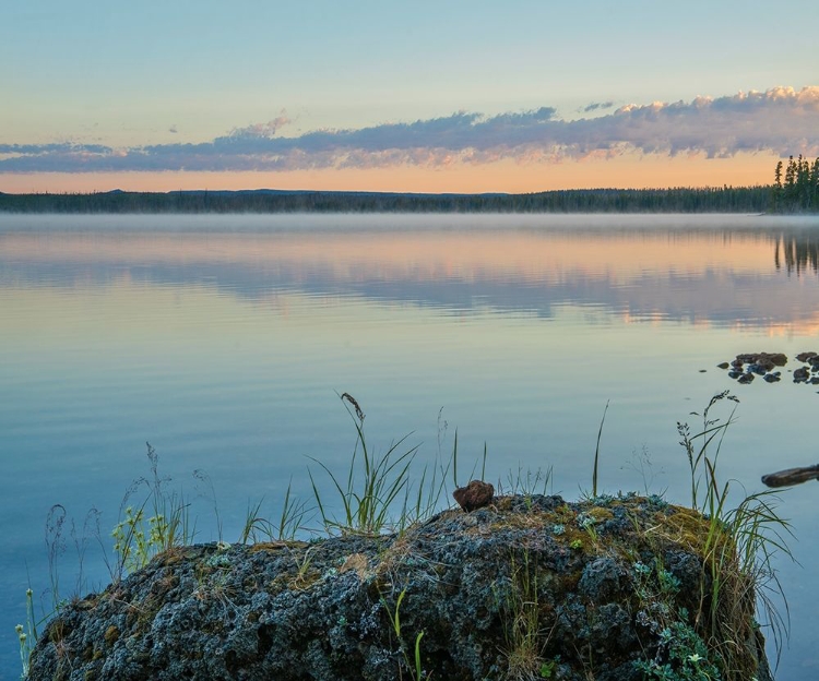 Picture of YELLOWSTONE LAKE-YELLOWSTONE NATIONAL PARK-WYOMING-USA