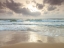 Picture of TRANQUIL BEACH WITH CLOUDSCAPE