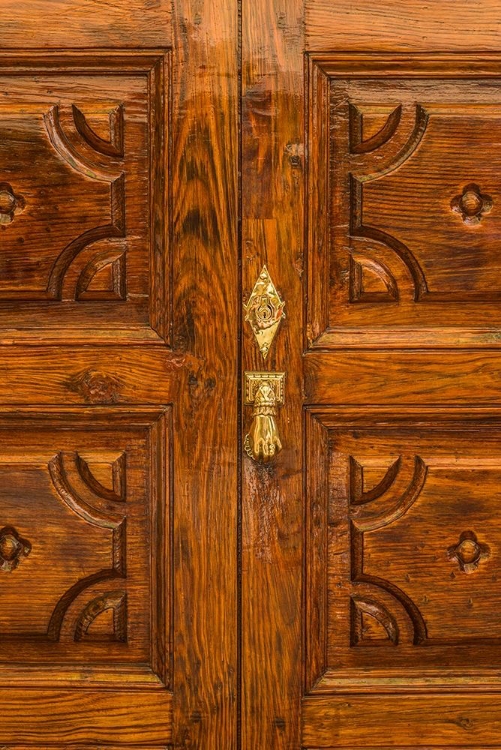 Picture of CANARY ISLANDS-LA PALMA ISLAND-LOS LLANOS DE ARIDANE-DOORWAY