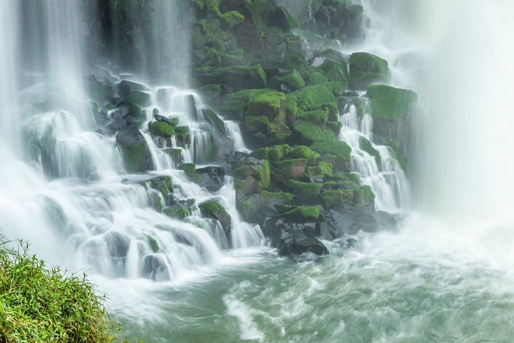 Picture of BRAZIL-IGUAZU FALLS LANDSCAPE OF WATERFALLS 