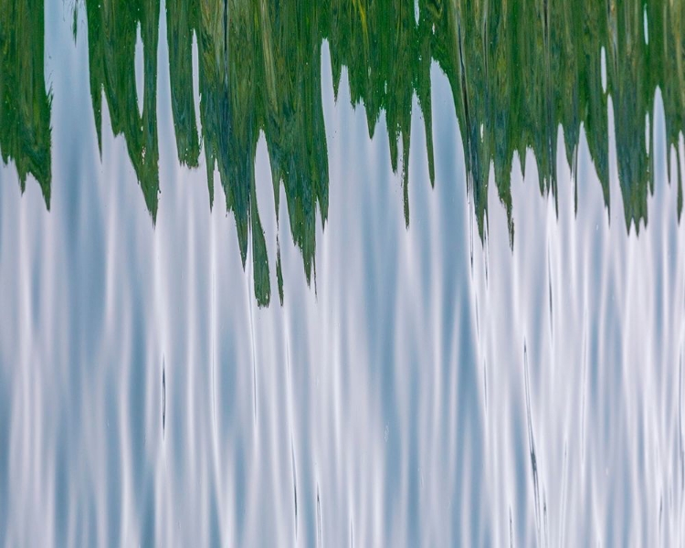 Picture of ALASKA ABSTRACT OF WATER REFLECTIONS IN GULF OF ALASKA 