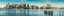 Picture of NEW ENGLAND-MASSACHUSETTS-BOSTON-CITY SKYLINE FROM BOSTON HARBOR-DAWN