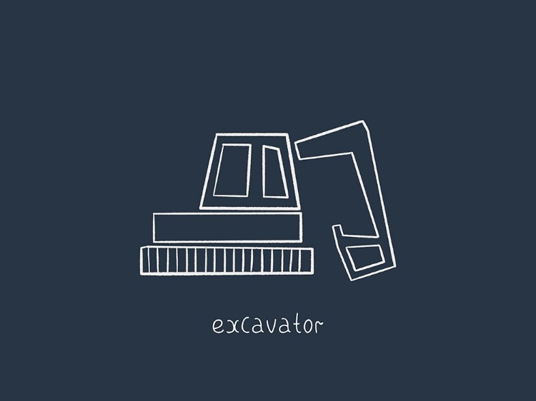 Picture of EXCAVATOR NAVY