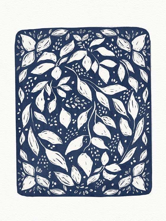 Picture of BLUE LINO FLORAL