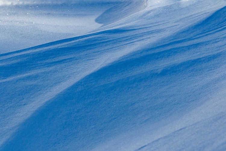 Picture of SNOWDRIFT REFLECTING BLUE SKY-KALISPELL-MONTANA