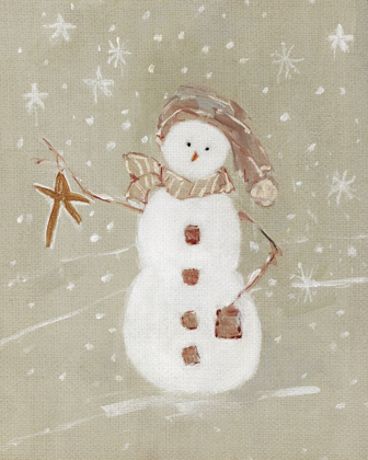 Picture of LINEN SNOWMAN II