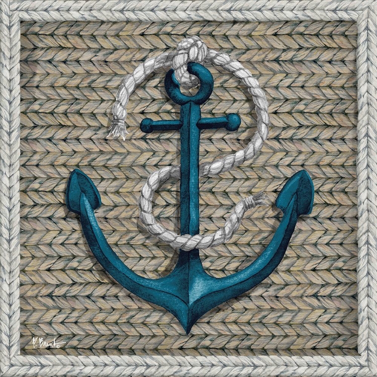 Picture of NAUTICAL BASKETWEAVE II