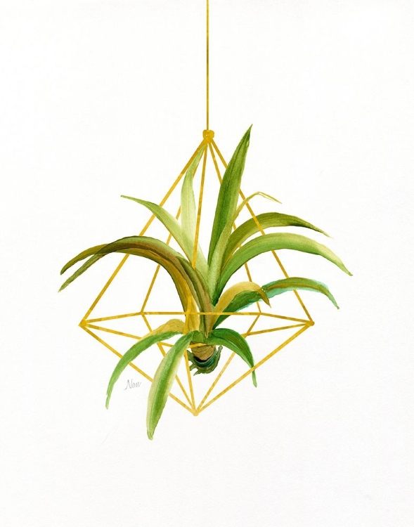 Picture of HANGING AIRPLANT I