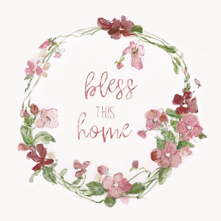 Picture of BLUSH SPRINGTIME WREATH II