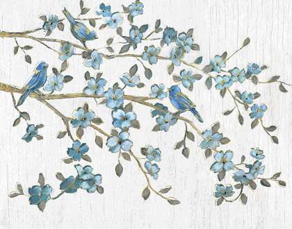 Picture of BLOOMING BLUEBIRDS