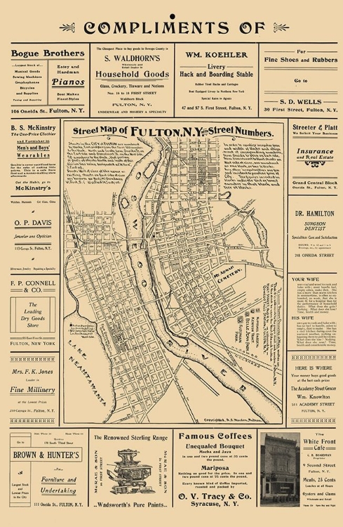 Picture of FULTON NEW YORK - WORDEN 1903 