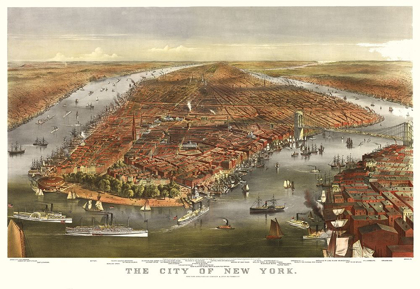 Picture of NEW YORK - IVES 1870 