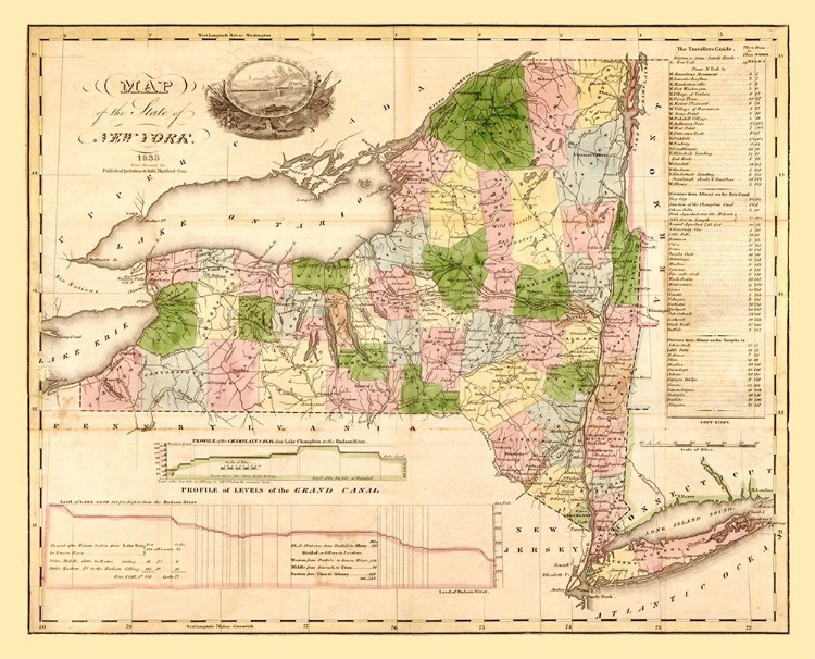 Picture of NEW YORK - ANDRUS 1833 