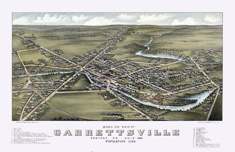 Picture of GARRETTSVILLE OHIO - STONER 1883 