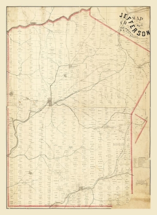 Picture of JEFFERSON COUNTY PENNSYLVANIA - GILLESPIE 1857