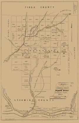 Picture of LYCOMING COUNTY PENNSYLVANIA - KOLLNER 1855