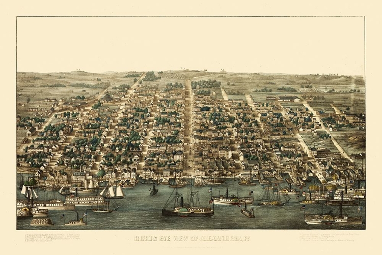 Picture of ALEXANDRIA VIRGINIA - 1863