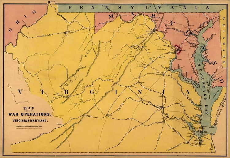 Picture of VIRGINIA MARYLAND - BUFFORD 1861