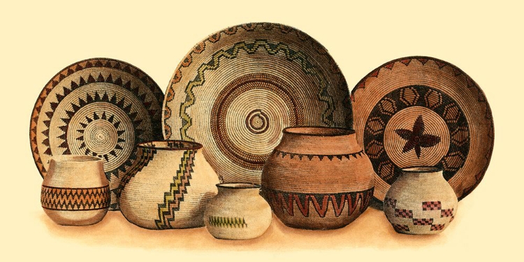 Picture of HAND WOVEN BASKETS V