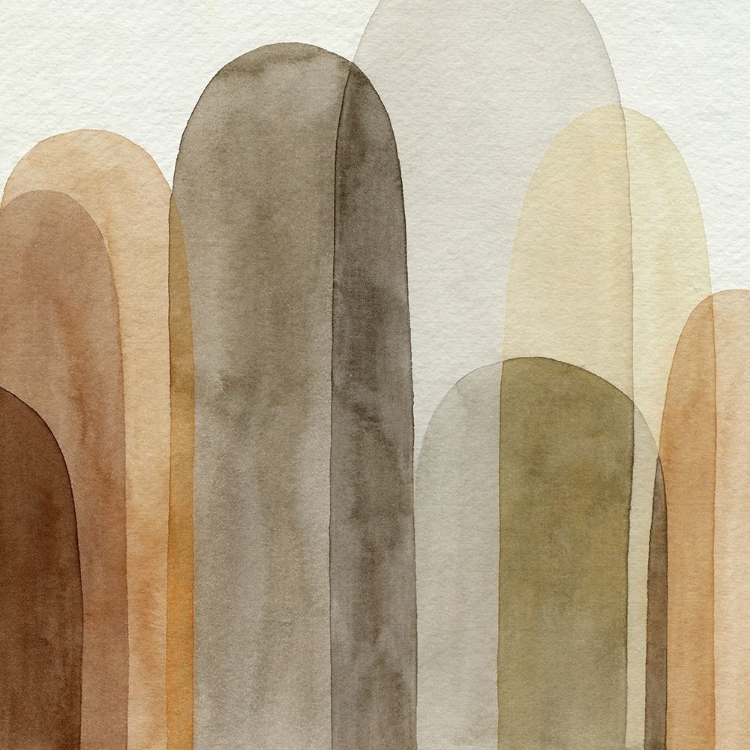 Picture of DESERT WATERCOLOR ARCHES I