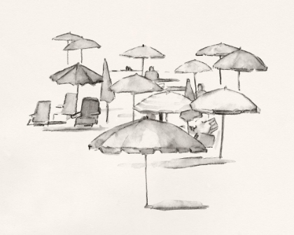 Picture of ROUGH SEASIDE SKETCH I