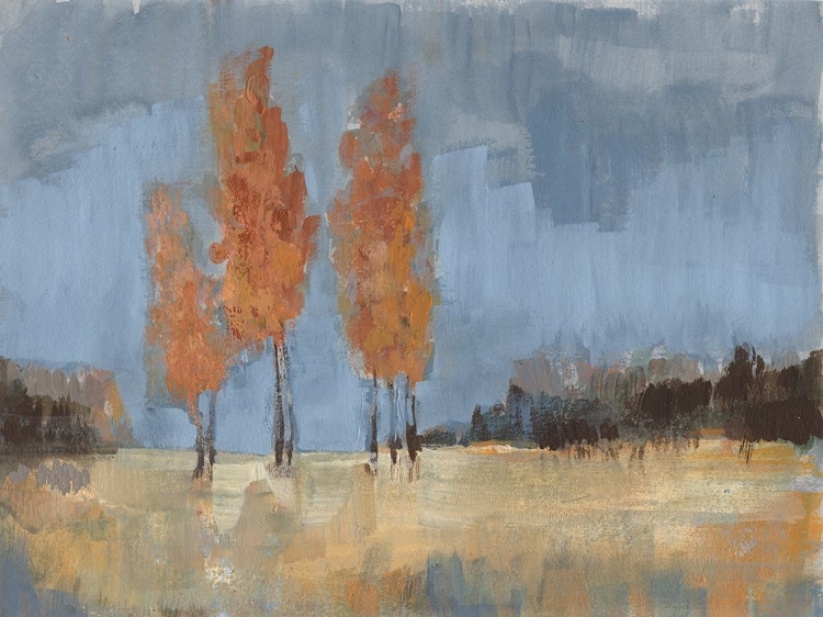 Picture of BURNT SIENNA TREELINE II