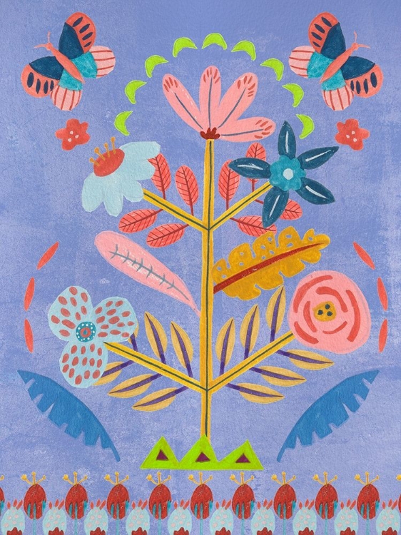 Picture of EMBROIDERED GARDEN II