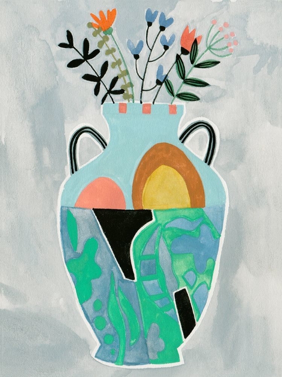 Picture of COLLAGE VASE IV