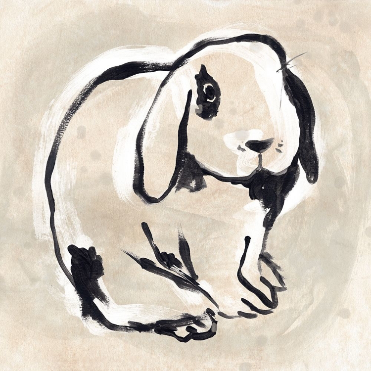 Picture of ANTIQUE RABBIT III