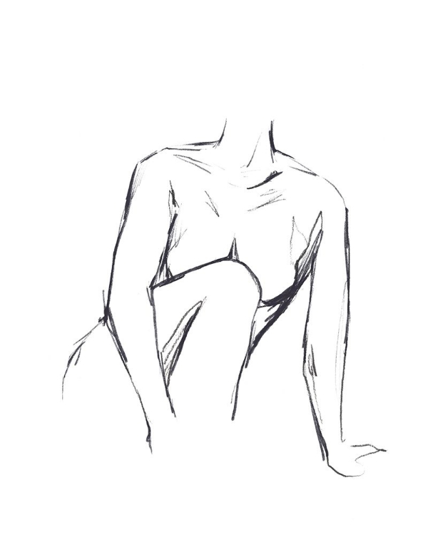 Picture of SKETCHED FIGURE II