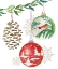 Picture of HANGING ORNAMENTS I 