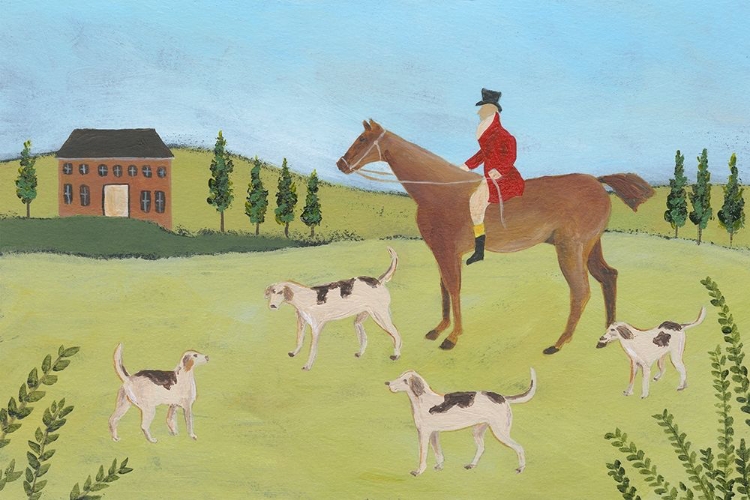 Picture of FOLK ART FOX HUNT IV