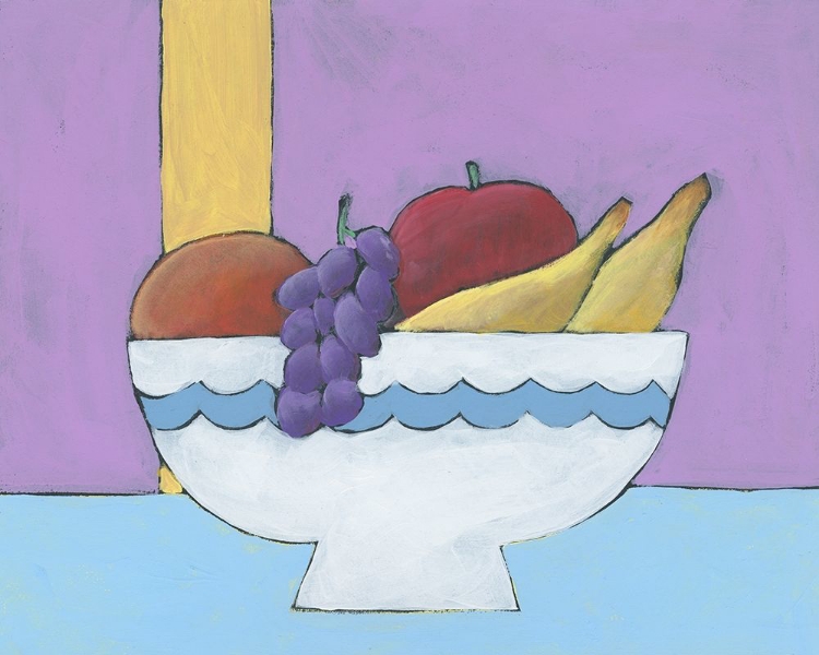 Picture of WHITE FRUIT BOWL I